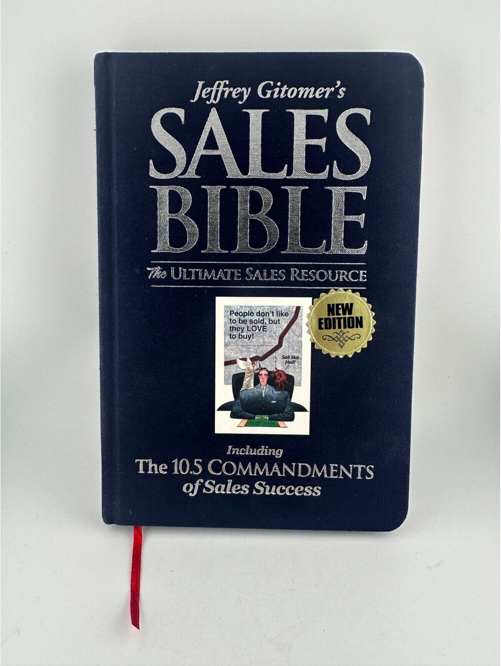 Jeffrey Gitomer Sales Bible New Edition 10.5 Commandments Hardcover